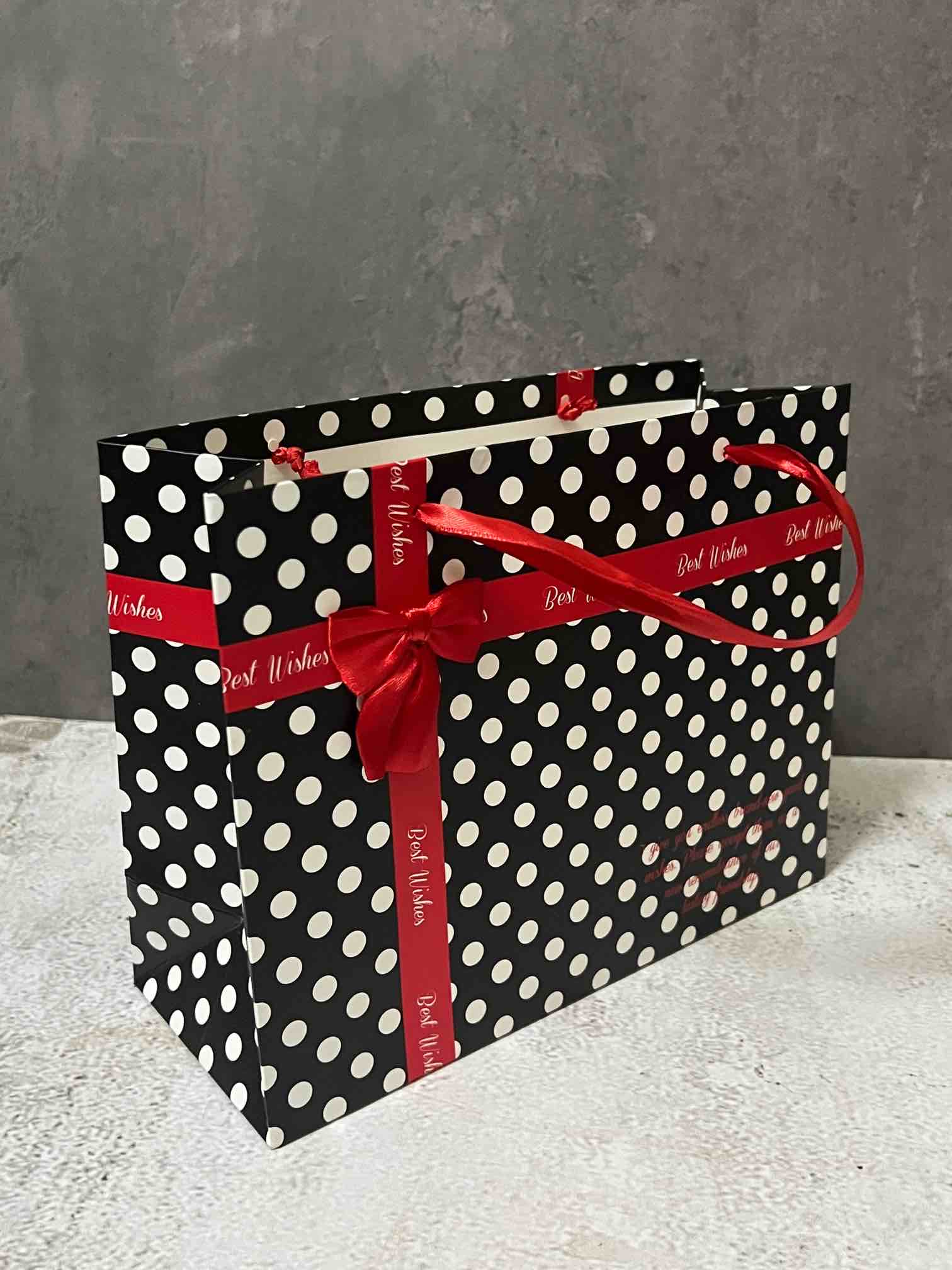 بسته ده عددی بگ کادو طرح خالخالی