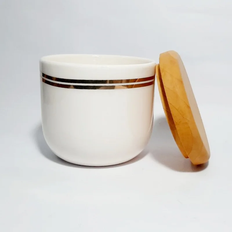 بانکه نوار طلایی ساده با درب چوب راش