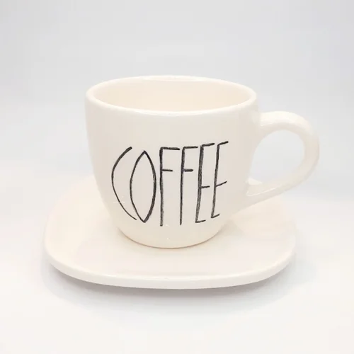 فنجان نعلبکی قهوه COFFEE